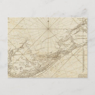 De Bermudas- of zomereilanden Briefkaart