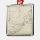 De Bermudas- of zomereilanden Metalen Ornament (Links)