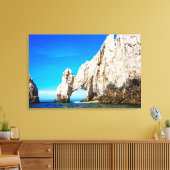 De beroemde Arch in Cabo San Lucas Canvas Afdruk (Insitu (Woonkamer))