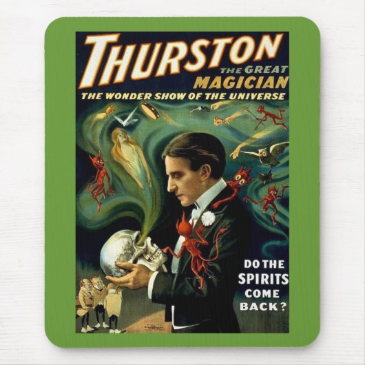 De beroemde Magicus van Thurston World - Muismat (Voorkant)