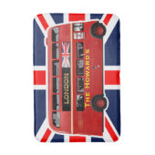 De beroemde Rode Bus van Londen Badmat (Voorkant Verticaal)