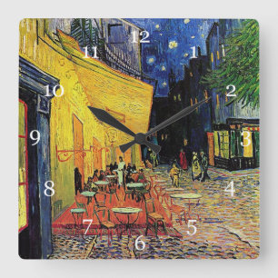 De beroemde schilderijen van Van Gogh, meerdere ke Vierkante Klok