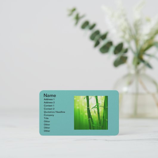 De Beroeps van het kantoor personaliseert het Lot Visitekaartje (Staand voorkant)