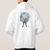 De beschadigde software hoodie (Achterkant)