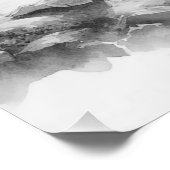 De beschermengel bidt met het kind perfect poster (Hoek)