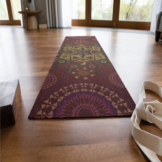 De bescherming van de rechtheid van Geo tantrum ma Yogamat