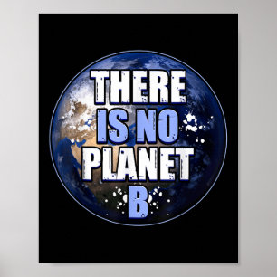 De bescherming van het milieu in de wereld alleen poster