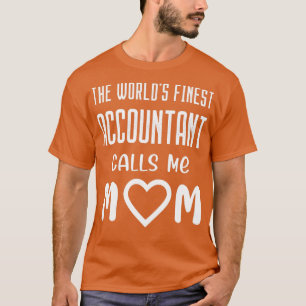 De beste accountant van Worldx27s roept me op tot T-shirt