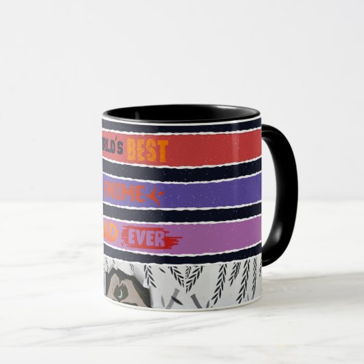 De beste Anime Pap met Mok liefdeskoffie ter werel (Voorkant rechts)