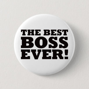 De beste baas ooit ronde button 5,7 cm