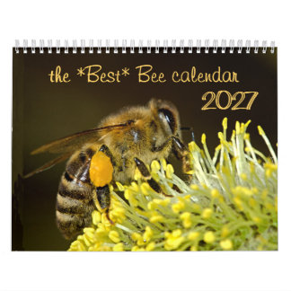 De Beste Bijkalender 2027 met foto's en beschrijvi Kalender