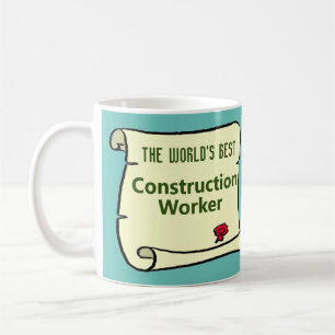 De beste bouwvakker ter wereld. koffiemok