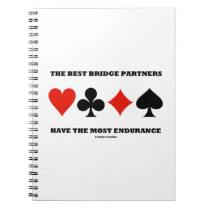 De beste Bridge Partners hebben de meeste duurzaam Notitieboek