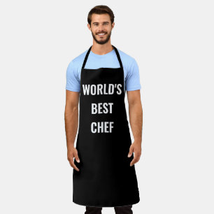 De beste chef-kok ter wereld schort