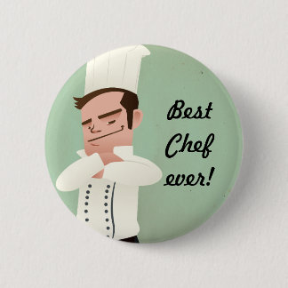 De beste Chef ooit! Ronde Button 5,7 Cm