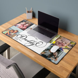 De beste daddy gift foto van de moderne wereld bureaumat