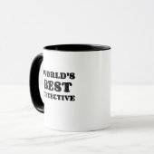 DE BESTE DETECTIEVE WERELD MOK (Voorkant links)