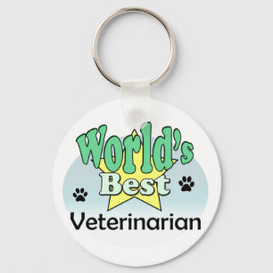 De beste dierenarts ter wereld sleutelhanger