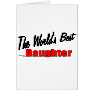De beste dochter ter wereld