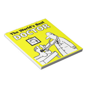 De beste dokter ter wereld notitieblok