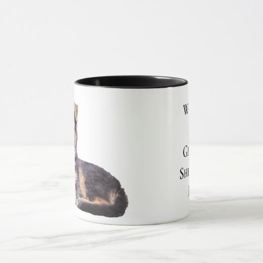 De beste Duitse herderpap ter wereld Mok (Midden)