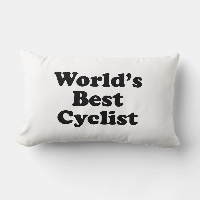 De beste fietser ter wereld kussen (Voorkant)