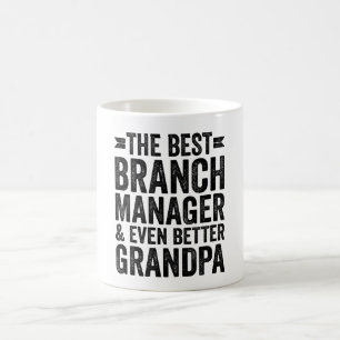 De beste filiaalmanager en nog betere opa koffiemok