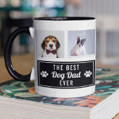 De beste foto van de beste hond vader ooit van de mok