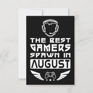De beste gamers in augustus
