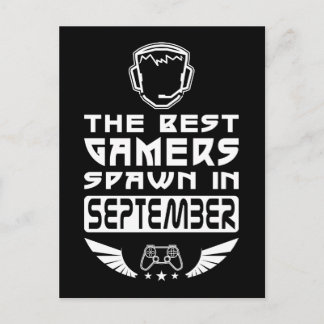De beste gamers paaien in september briefkaart