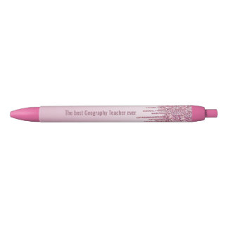 De beste geografische leraar ooit, de grappige les zwarte inkt pen