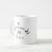 De beste gepersonaliseerde arts ter wereld koffiemok (Voorkant links)