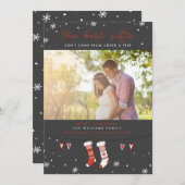 De Beste Geschenken Zwangerschap Kerst Kaarten (Voorkant / Achterkant)