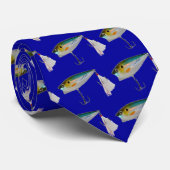 De beste Geviste aas voor zeebaars en andere vis Stropdas (Opgerold)