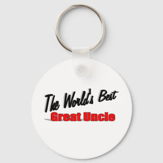 De beste geweldige oom ter wereld sleutelhanger