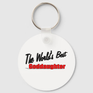 De beste goddochter ter wereld sleutelhanger