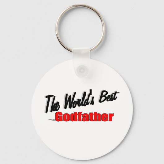 De beste Godfather ter wereld Sleutelhanger (Voorkant)