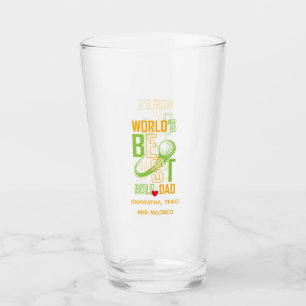 De beste Golfvader ter wereld   Papa Gifts Glas