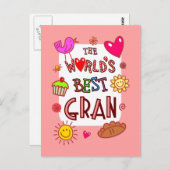 De beste Gran Canaria ter wereld Briefkaart (Voorkant / Achterkant)