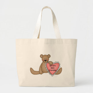 De beste grootmatotetas ter wereld grote tote bag