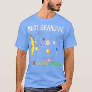 De beste grootmoeder in de familie van het zonnest t-shirt