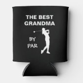 De beste grootmoeder van Par Golf Nana Gram Golfer Blikjeskoeler (Voorkant)