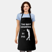 De beste grootmoeder van Par Golf Nana Gram Golfer Schort (Gedragen)