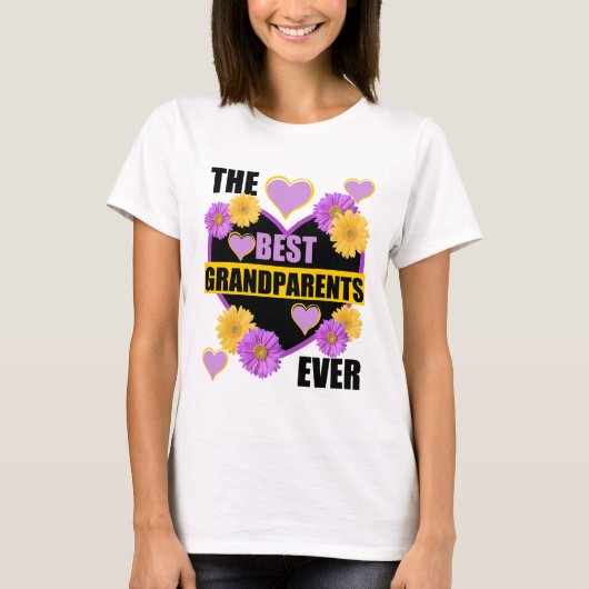 DE BESTE GROOTOUDERS OOIT T-SHIRT (Voorkant)