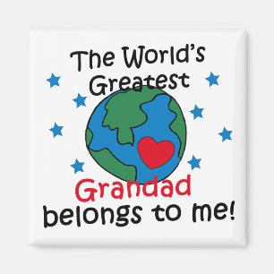 De beste grootvader behoort tot mij magneet