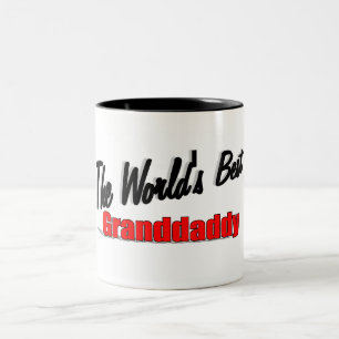 De beste grootvader ter wereld tweekleurige koffiemok