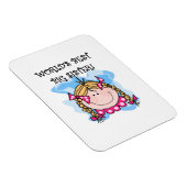 De beste grote zuster-cadeautjes van Blond World Magneet (Rechterzijde)