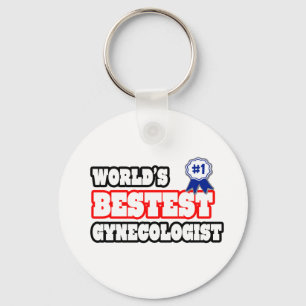 De beste gynaecoloog ter wereld sleutelhanger