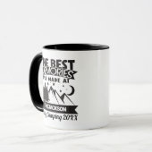 De beste herinneringen worden gemaakt op maat van mok (Voorkant links)