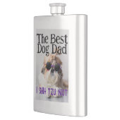De beste hond pap Shih Tzu niet Vaders Dag Flacon (Links)